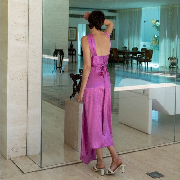 Sabina Musayev Satin Dress - Picture 4 of 16